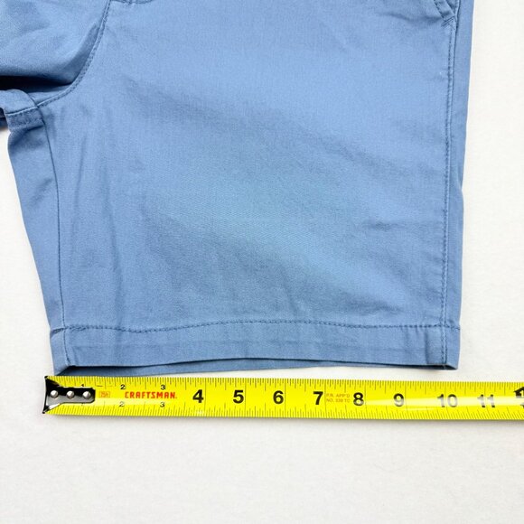 Wrangler Men's Regular Fit Medium Stretch Blue Shorts Size 30 Inseam 7" NWT - Picture 10 of 11